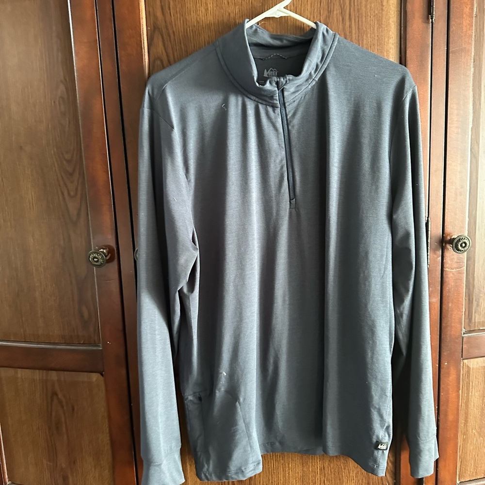 REI Charcoal Long Sleeve Top